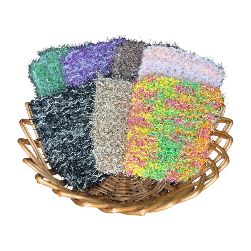 HANDMADE Knitted Reusable Multi Purpose Dish Scrubbers
